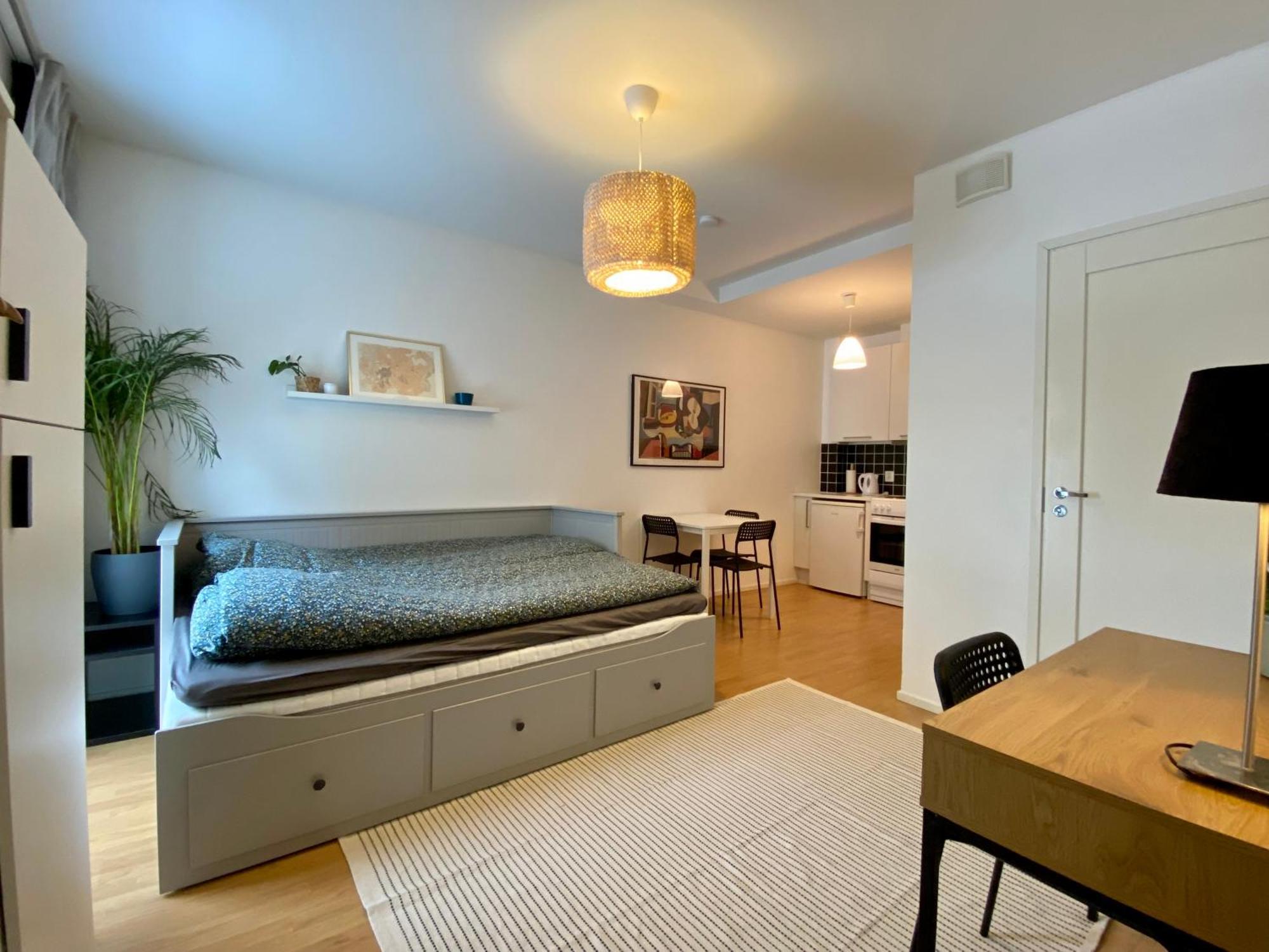 Tranquil Studio Near Nature, Free Parking& Wifi Helsínquia Exterior foto